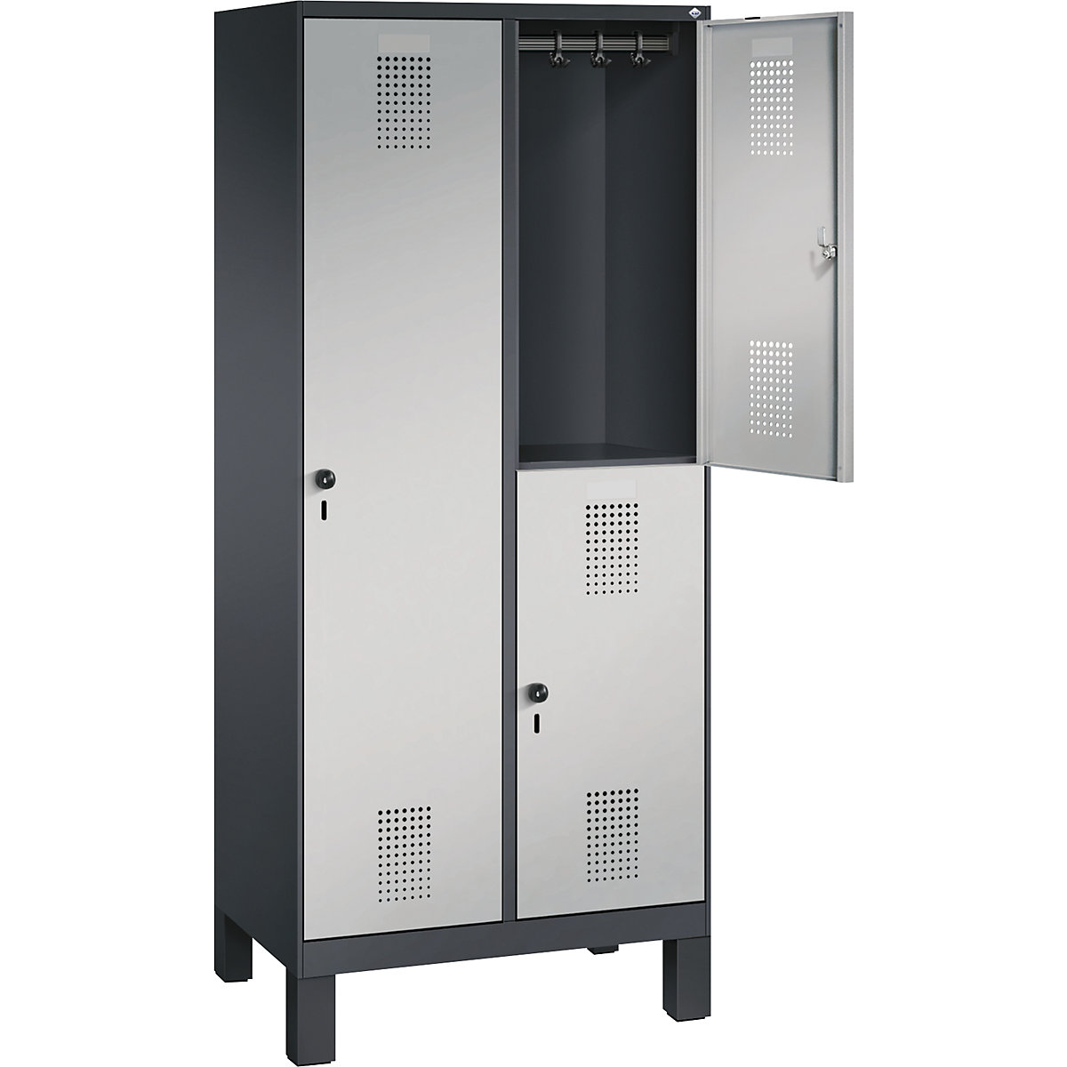 EVOLO combination cupboard, single and double tier – C+P (Product illustration 24)