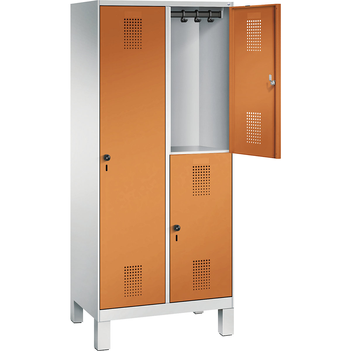 EVOLO combination cupboard, single and double tier – C+P (Product illustration 32)