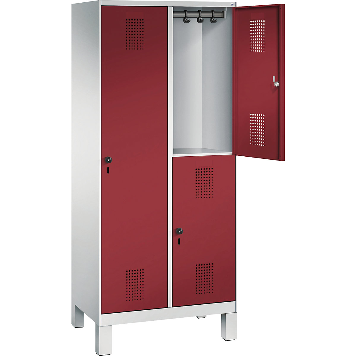 EVOLO combination cupboard, single and double tier – C+P (Product illustration 38)