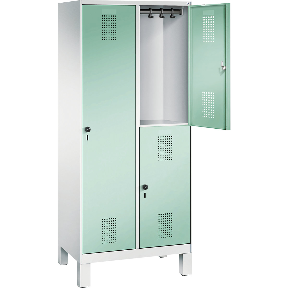EVOLO combination cupboard, single and double tier – C+P (Product illustration 27)