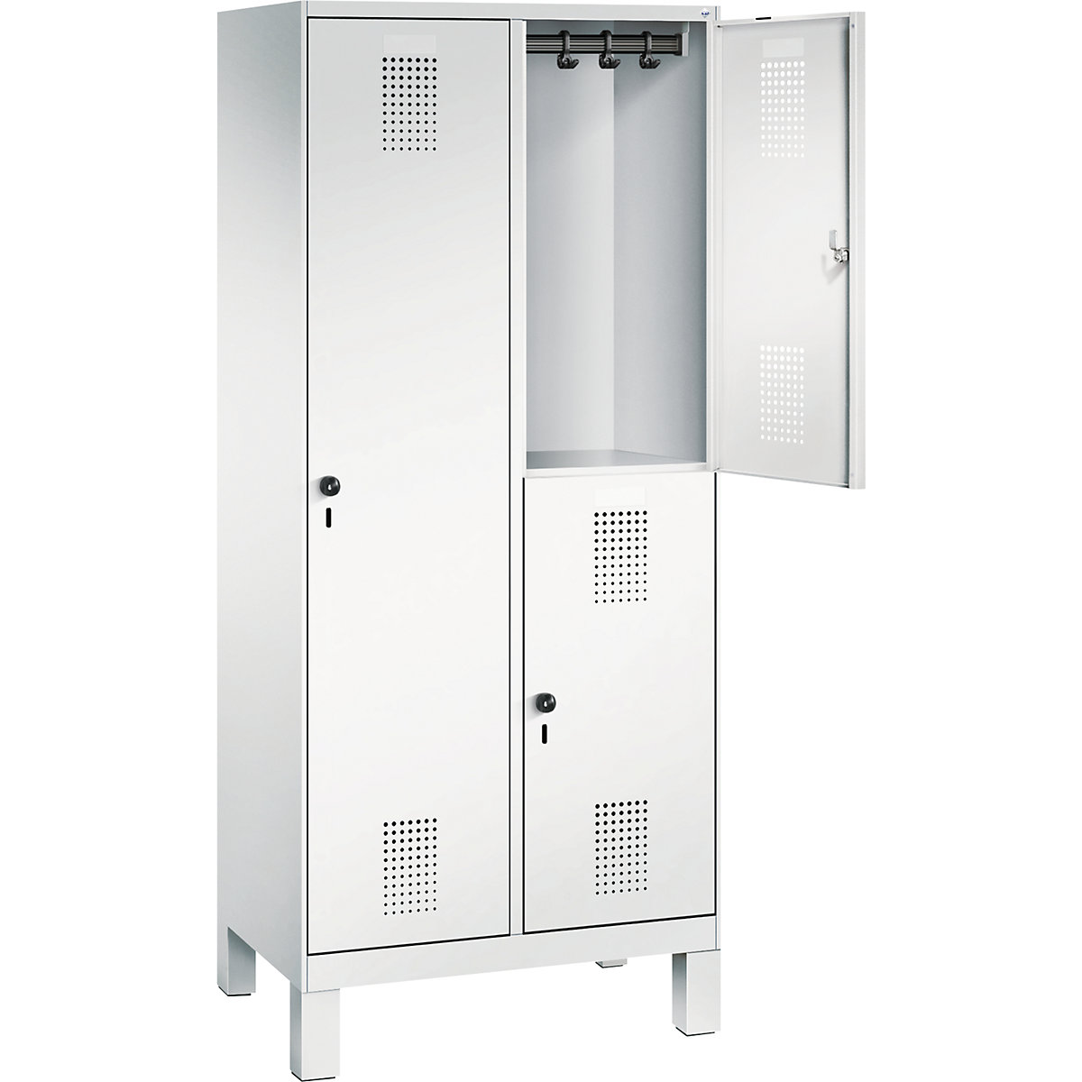 EVOLO combination cupboard, single and double tier – C+P (Product illustration 35)