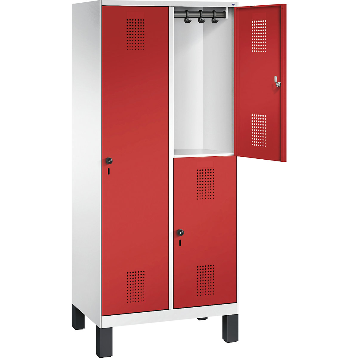 EVOLO combination cupboard, single and double tier – C+P (Product illustration 29)