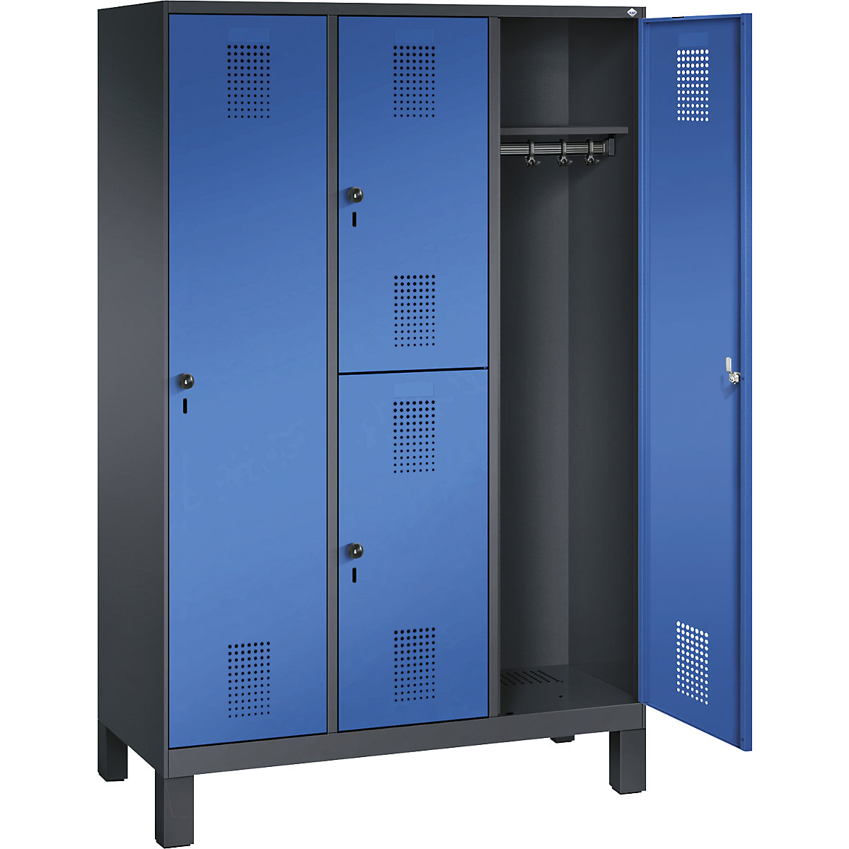 EVOLO combination cupboard, single and double tier – C+P (Product illustration 27)