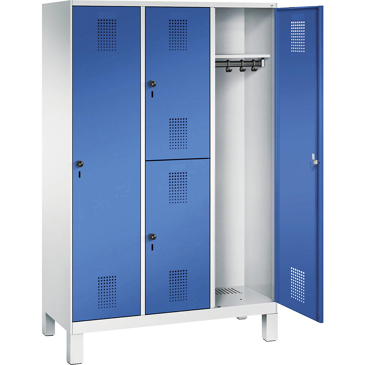 EVOLO combination cupboard, single and double tier – C+P (Product illustration 23)