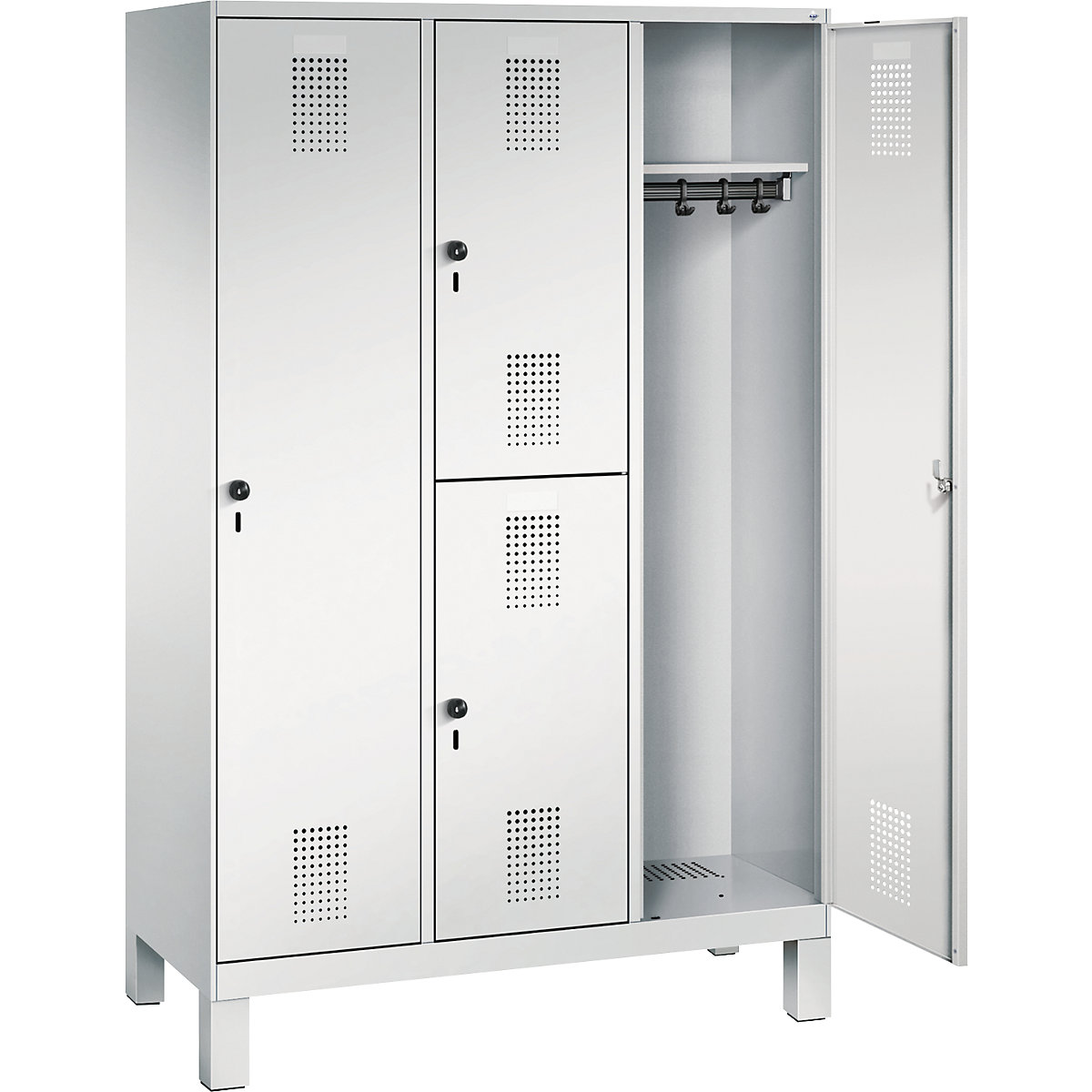 EVOLO combination cupboard, single and double tier – C+P (Product illustration 31)
