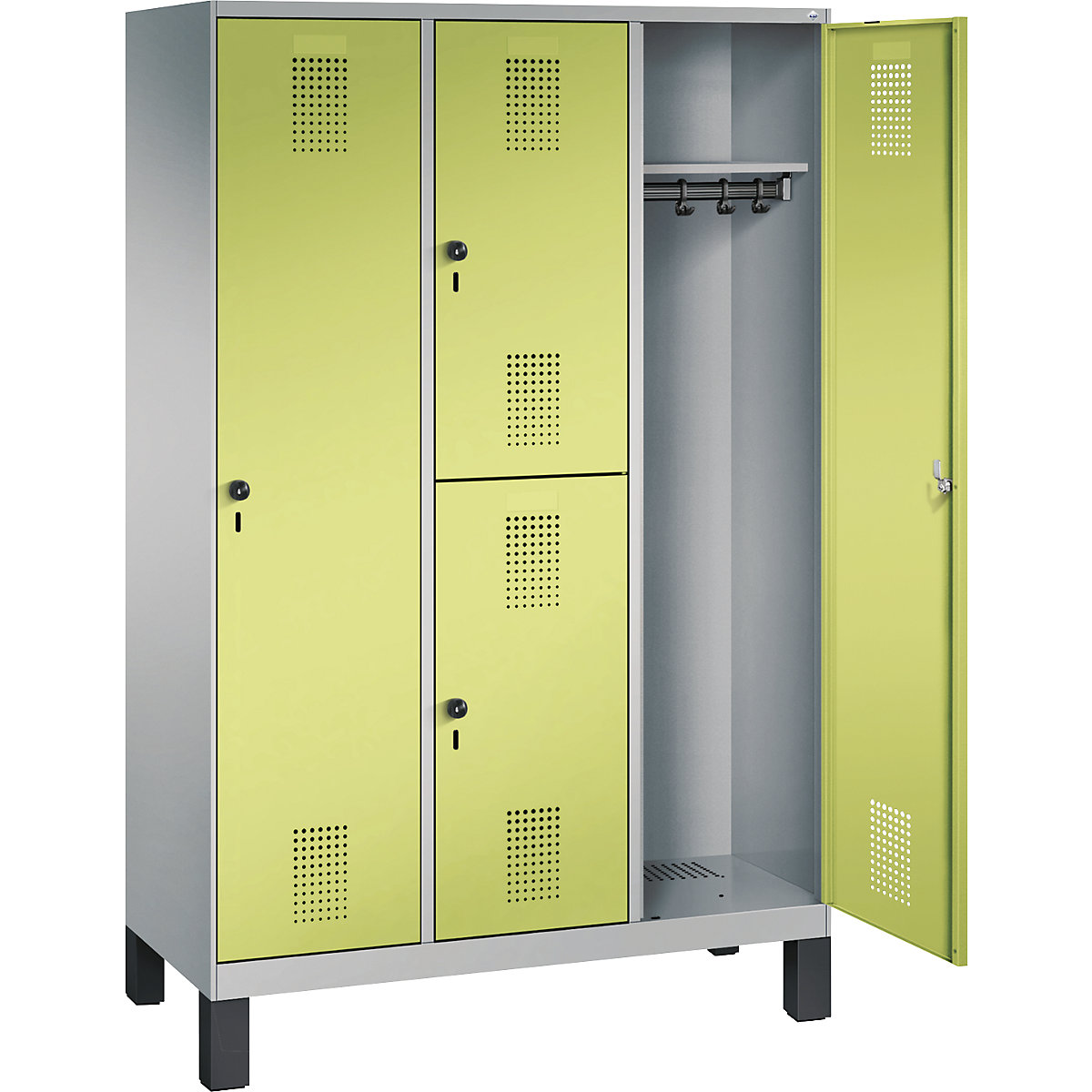EVOLO combination cupboard, single and double tier – C+P (Product illustration 26)