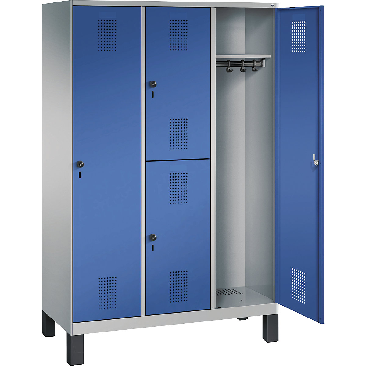 EVOLO combination cupboard, single and double tier – C+P (Product illustration 33)