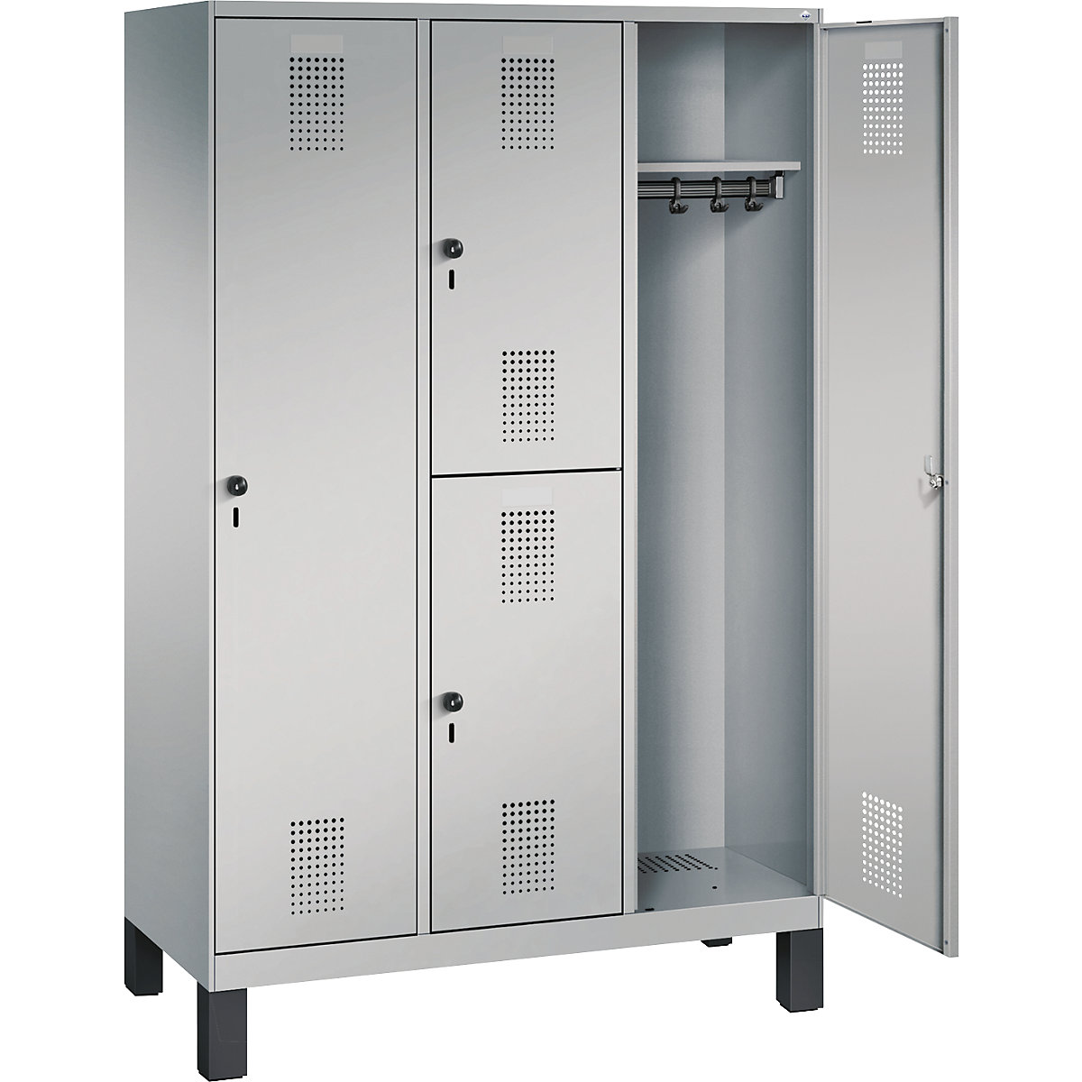 EVOLO combination cupboard, single and double tier – C+P (Product illustration 28)