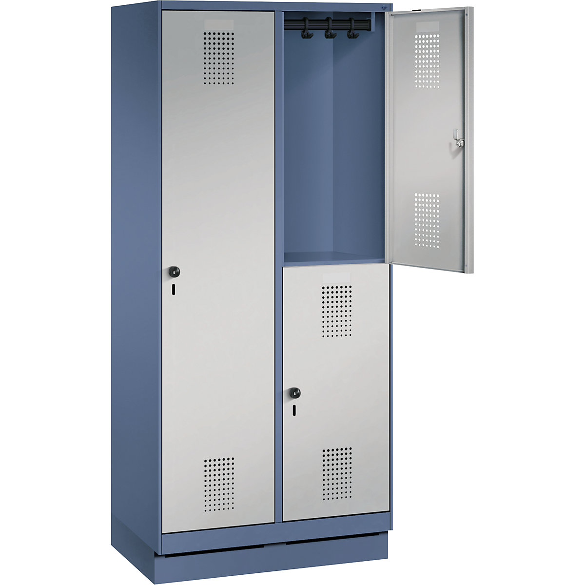 EVOLO combination cupboard, single and double tier – C+P (Product illustration 33)