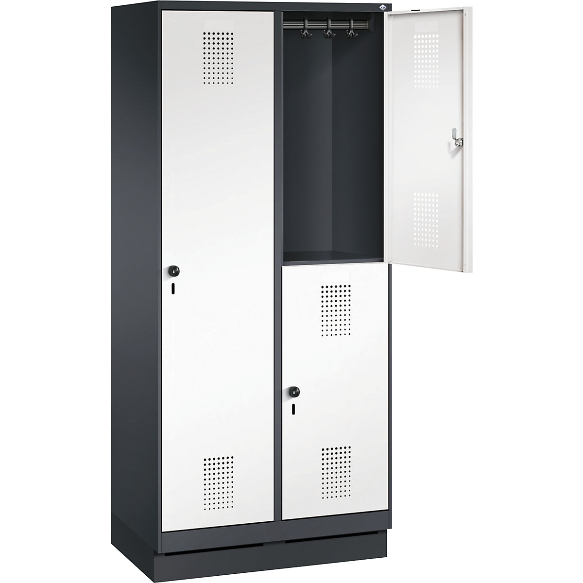 EVOLO combination cupboard, single and double tier – C+P (Product illustration 38)