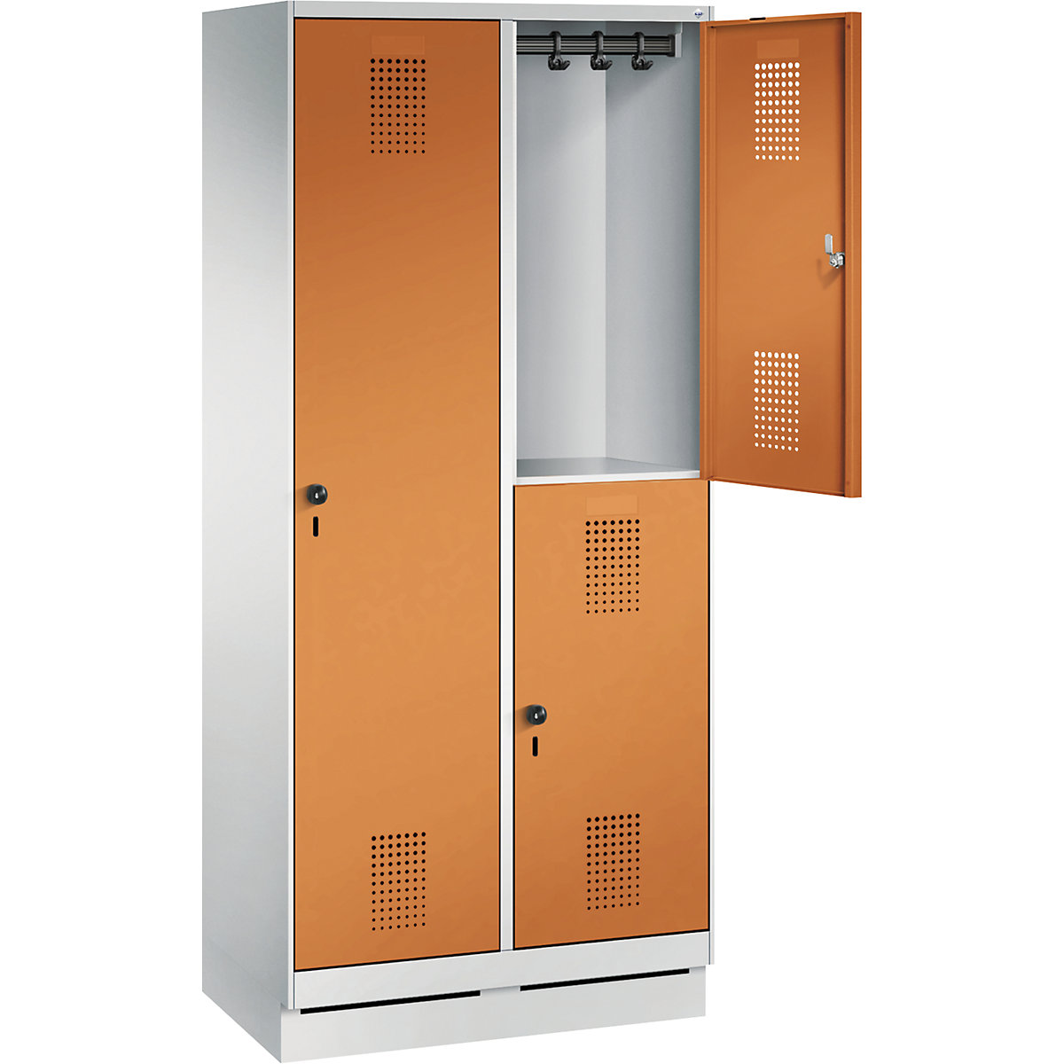 EVOLO combination cupboard, single and double tier – C+P (Product illustration 34)