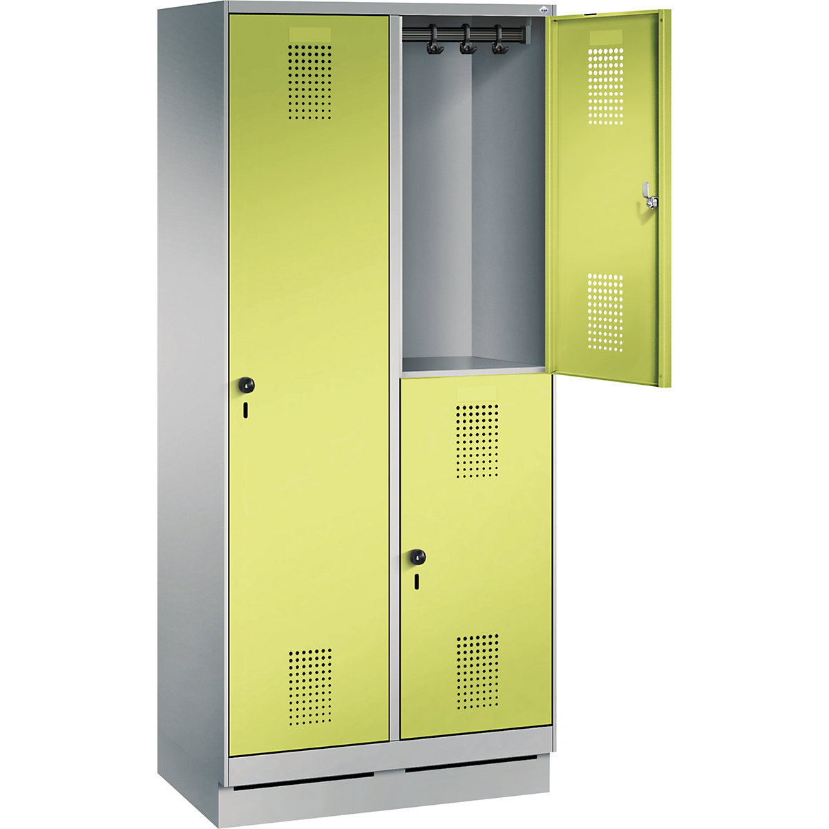 EVOLO combination cupboard, single and double tier – C+P (Product illustration 39)