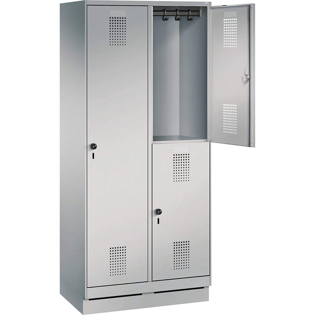 EVOLO combination cupboard, single and double tier – C+P (Product illustration 37)