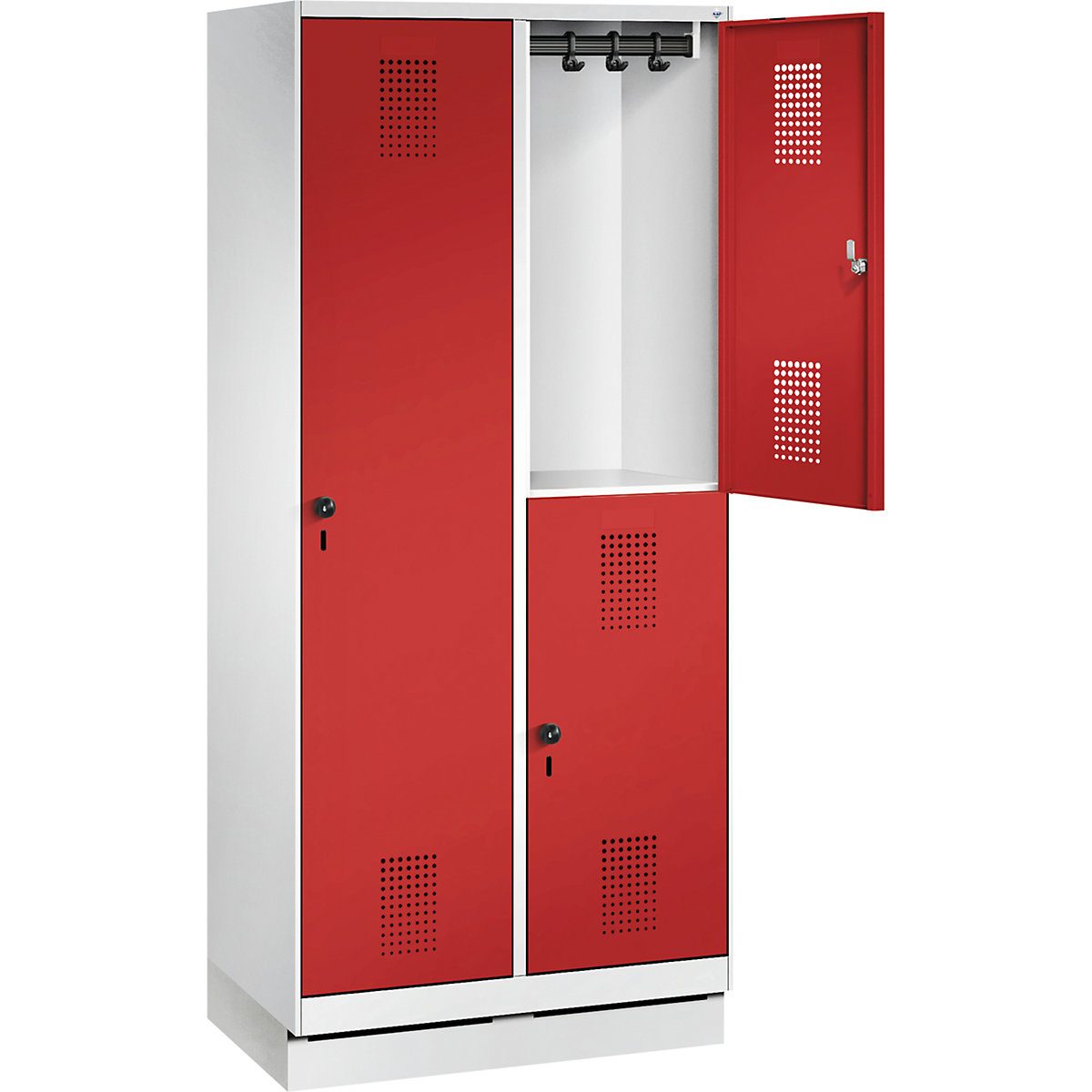 EVOLO combination cupboard, single and double tier – C+P (Product illustration 25)