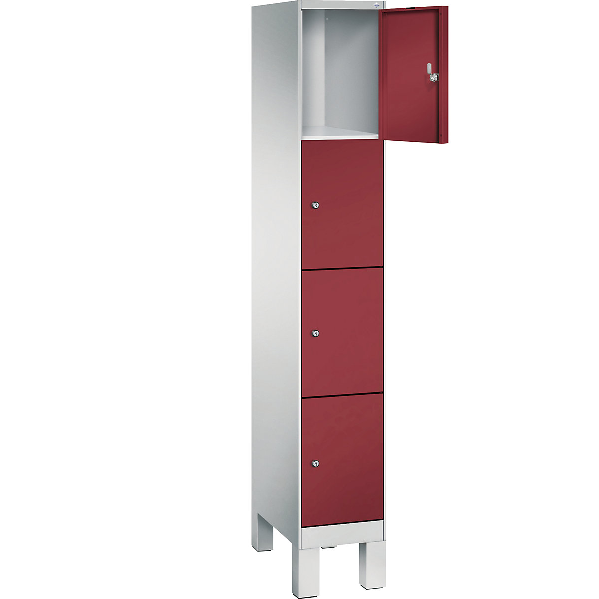 EVOLO locker unit, with feet – C+P (Product illustration 30)