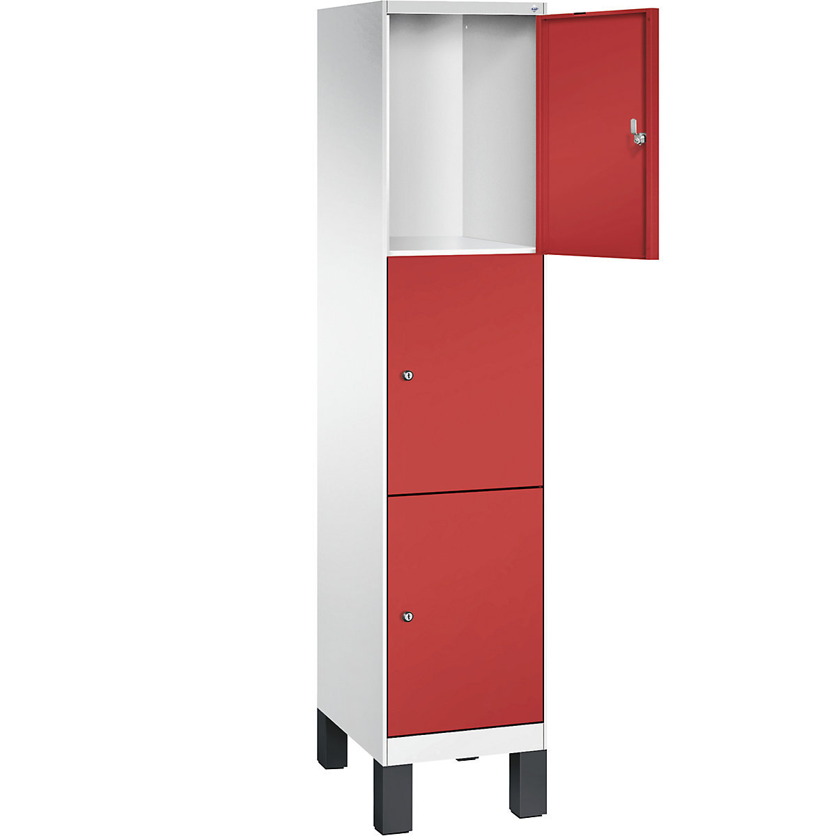 EVOLO locker unit, with feet – C+P (Product illustration 22)