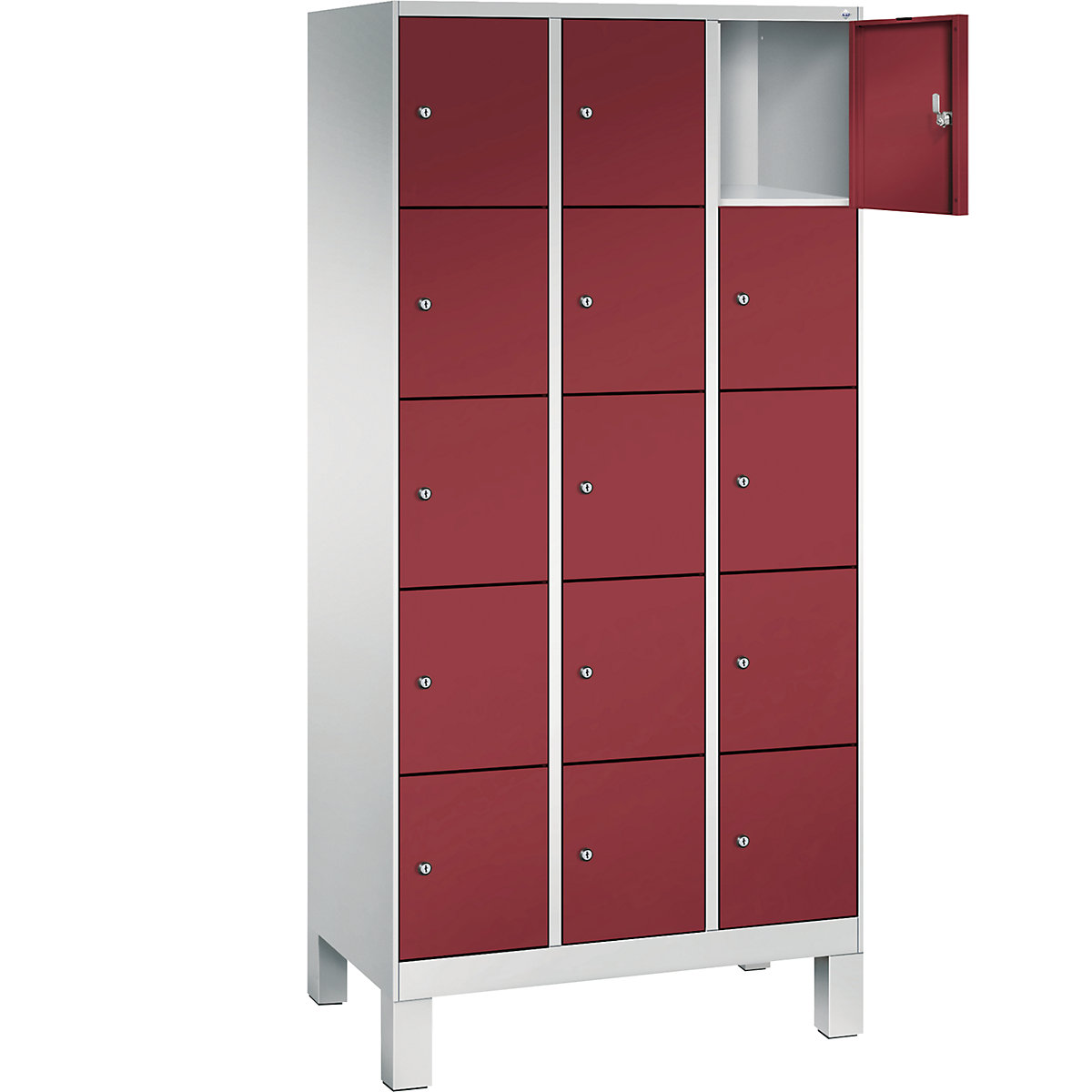 EVOLO locker unit, with feet – C+P (Product illustration 24)-23