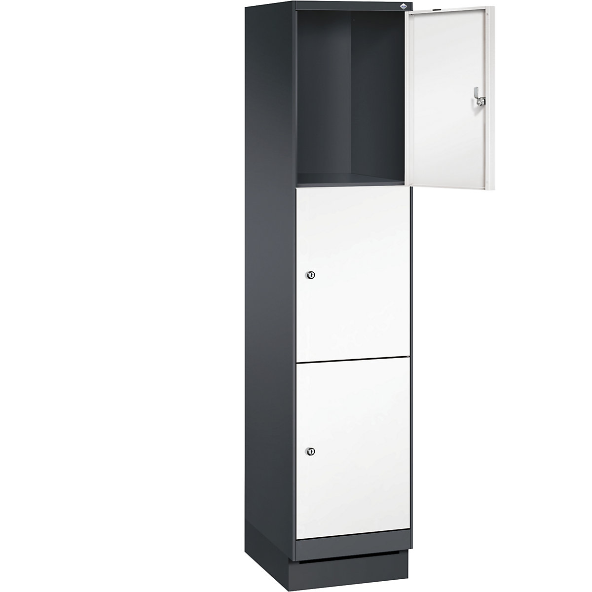 EVOLO locker unit, with plinth – C+P (Product illustration 25)-24