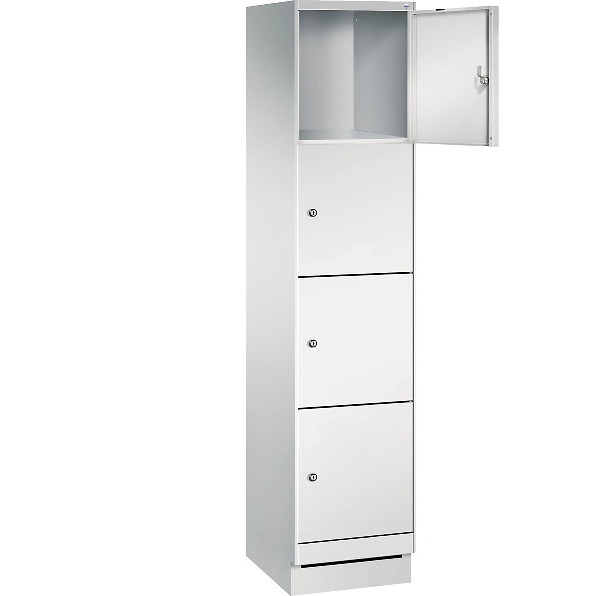 EVOLO locker unit, with plinth – C+P (Product illustration 21)-20