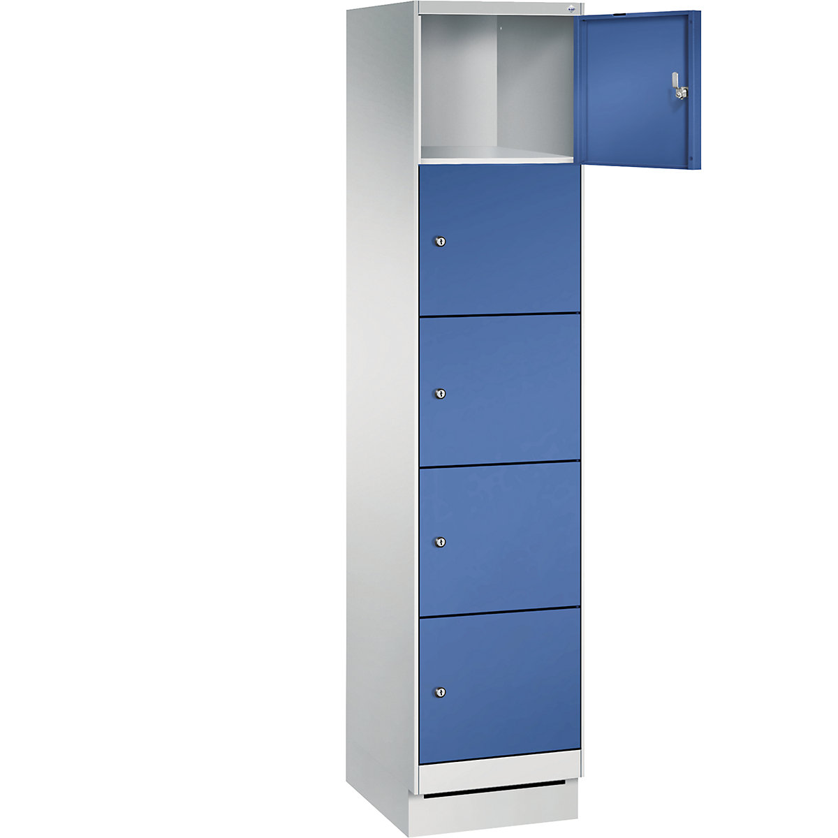 EVOLO locker unit, with plinth – C+P (Product illustration 2)-1