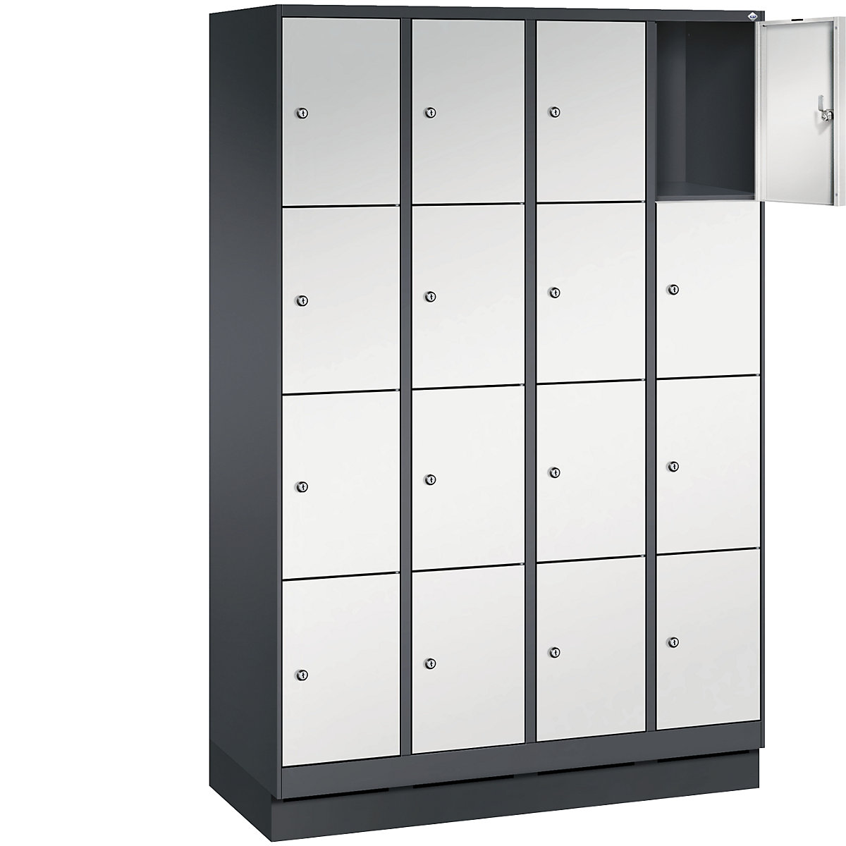 EVOLO locker unit, with plinth – C+P (Product illustration 21)