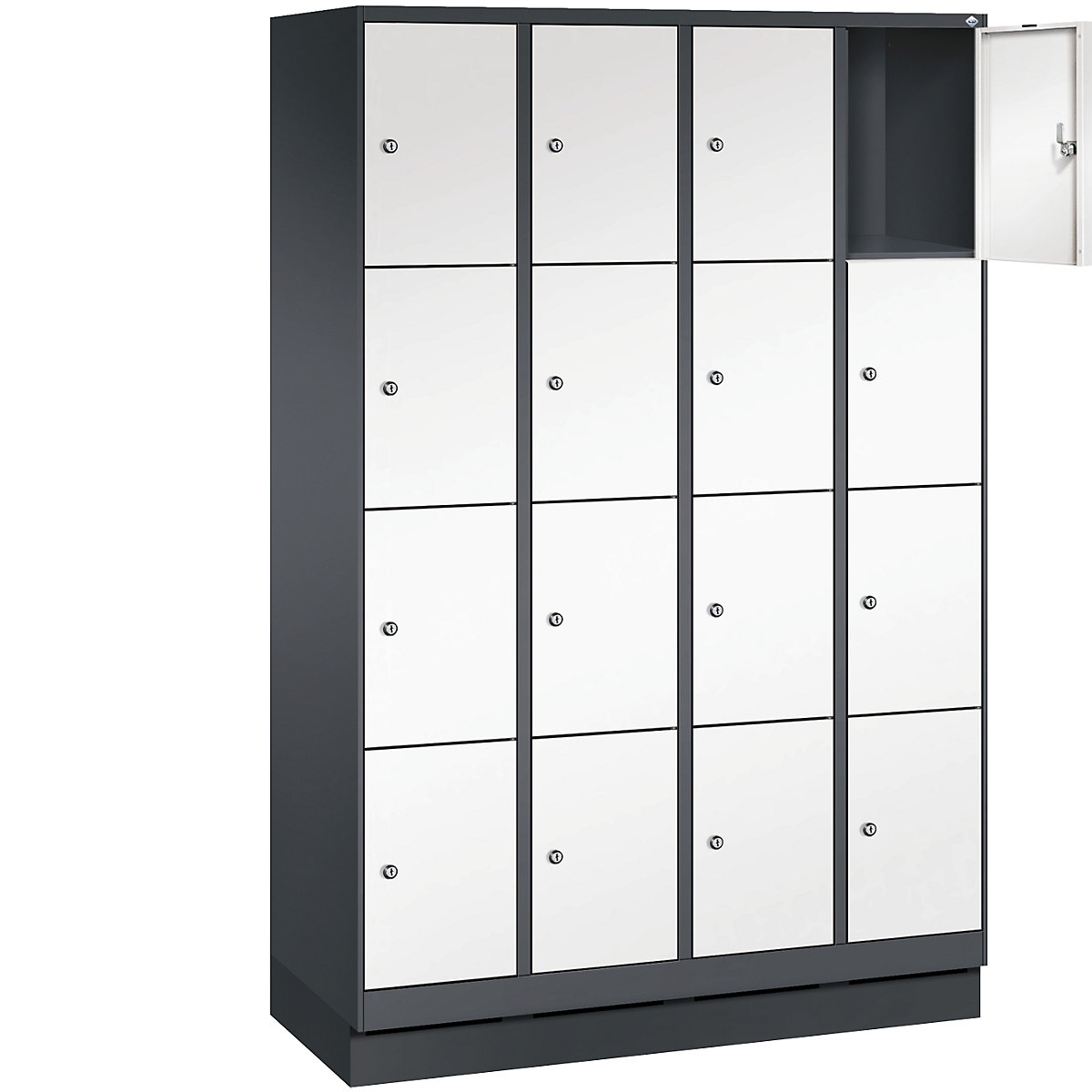 EVOLO locker unit, with plinth – C+P (Product illustration 26)