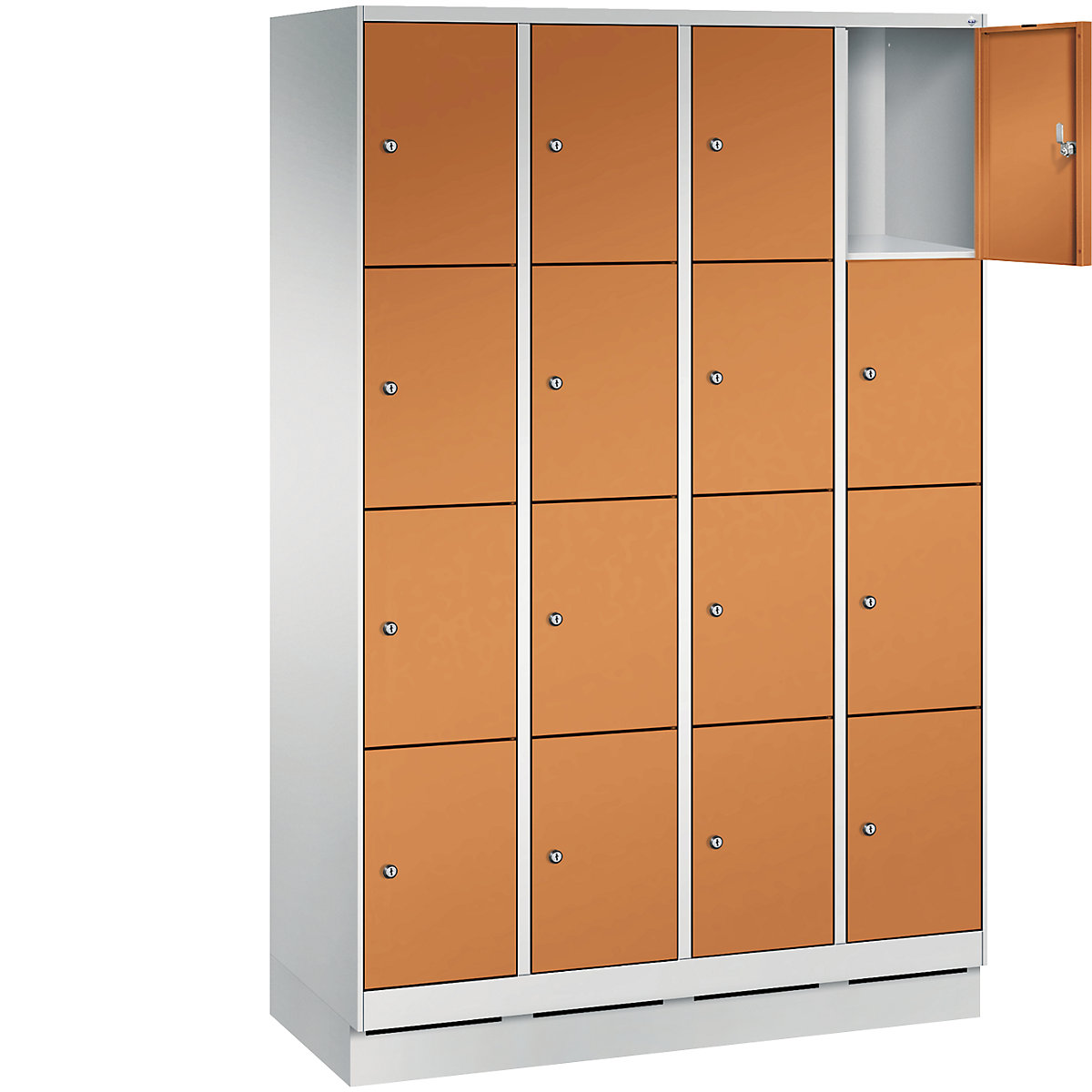 EVOLO locker unit, with plinth – C+P (Product illustration 22)