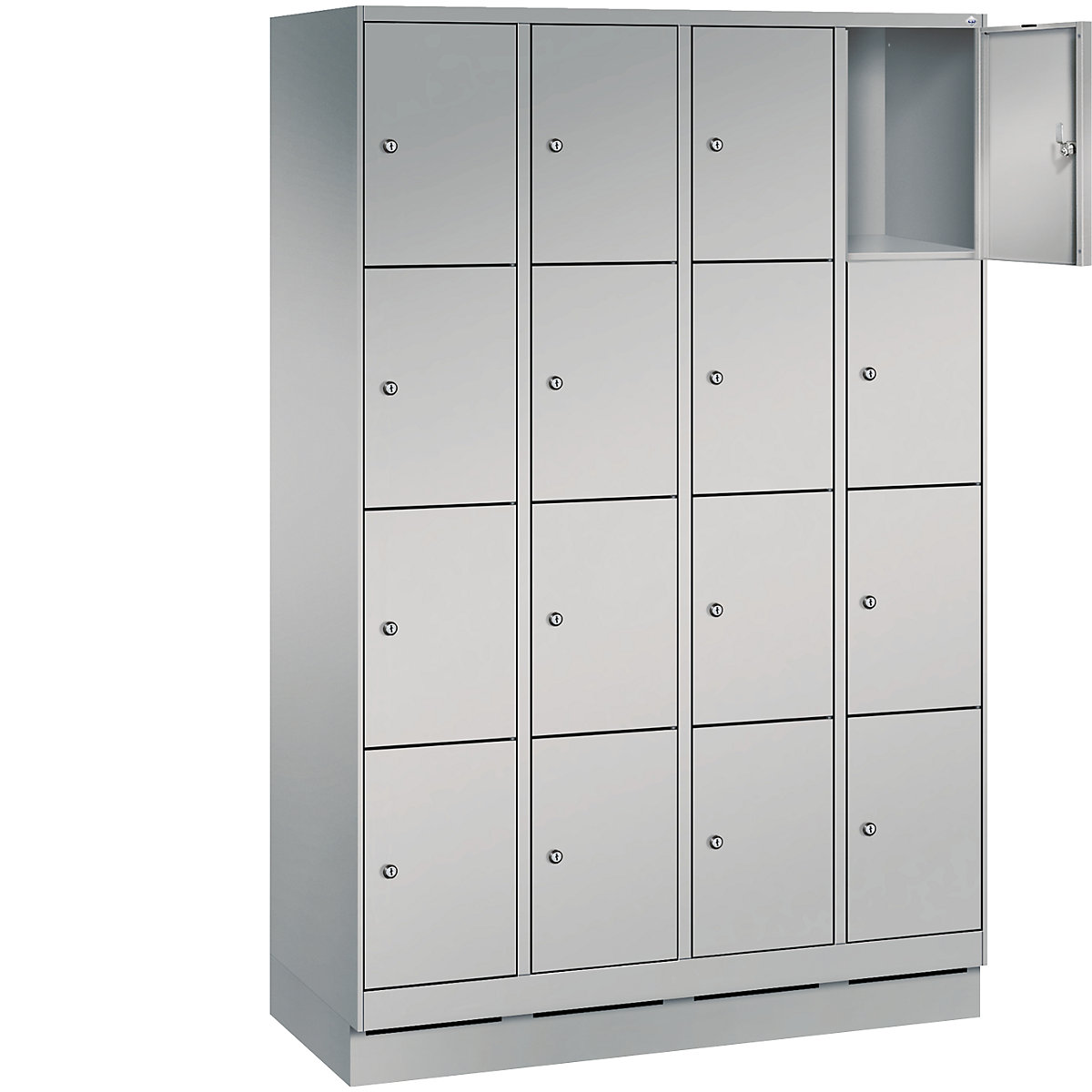EVOLO locker unit, with plinth – C+P (Product illustration 28)