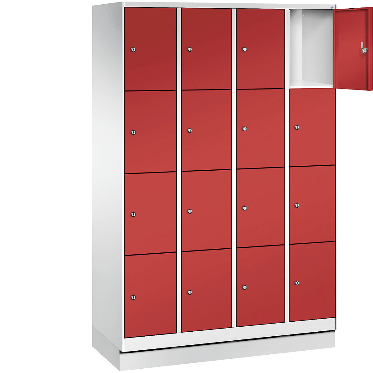 EVOLO locker unit, with plinth – C+P (Product illustration 23)