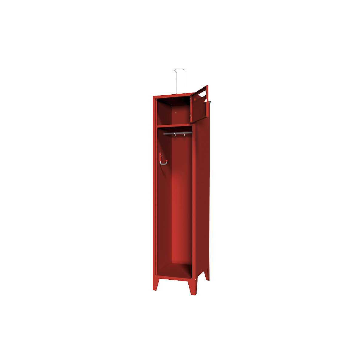 Fire brigade cupboard with feet – Pavoy (Product illustration 3)-2