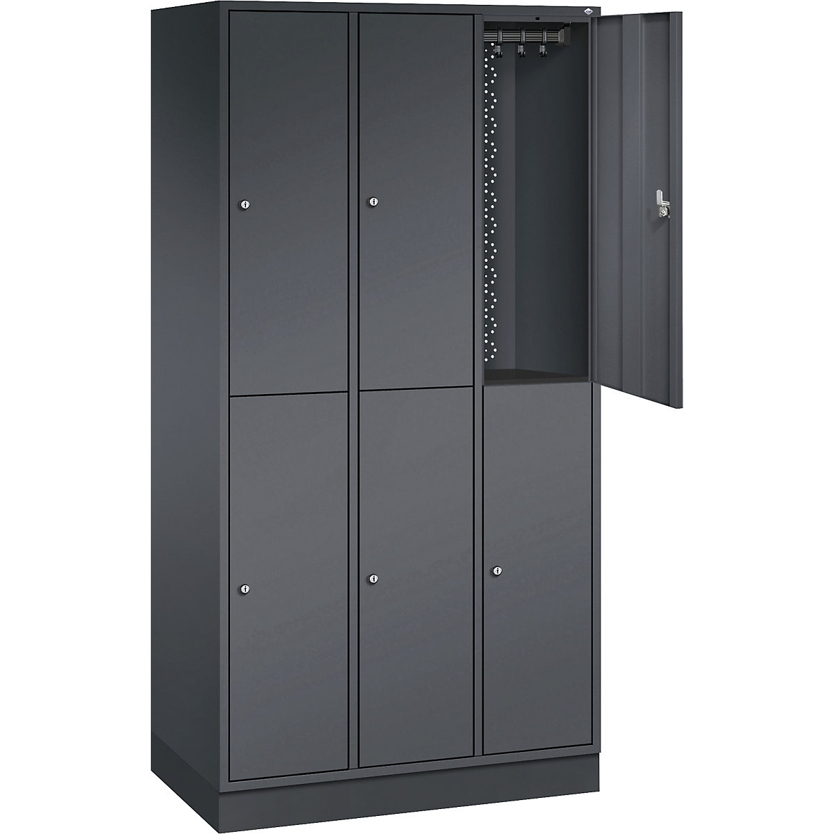 INTRO double tier steel cloakroom locker – C+P (Product illustration 29)