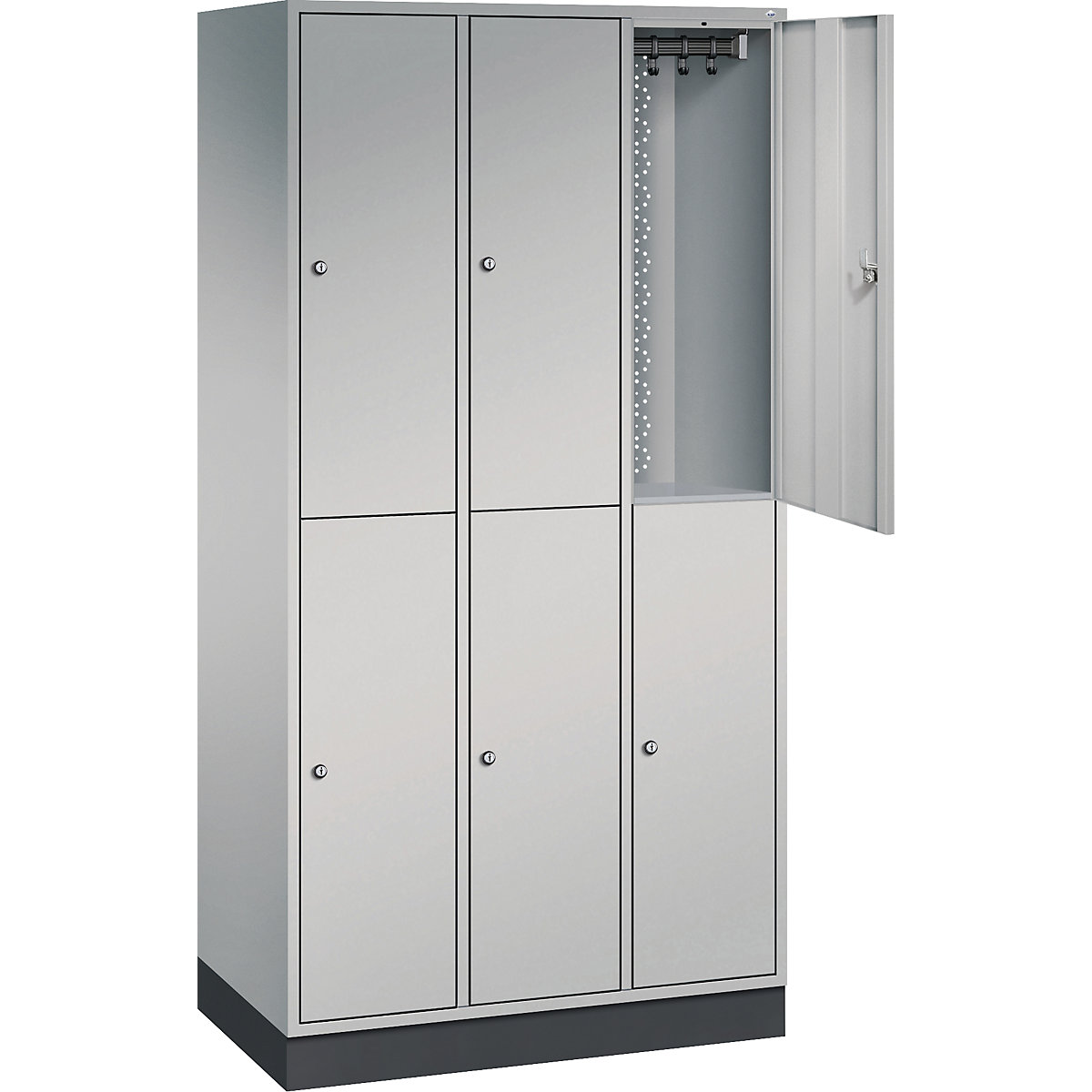 INTRO double tier steel cloakroom locker – C+P (Product illustration 20)
