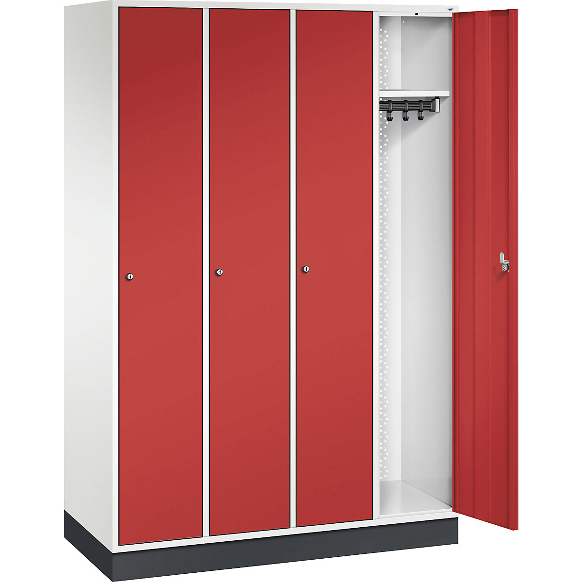 INTRO steel cloakroom locker – C+P (Product illustration 2)-1