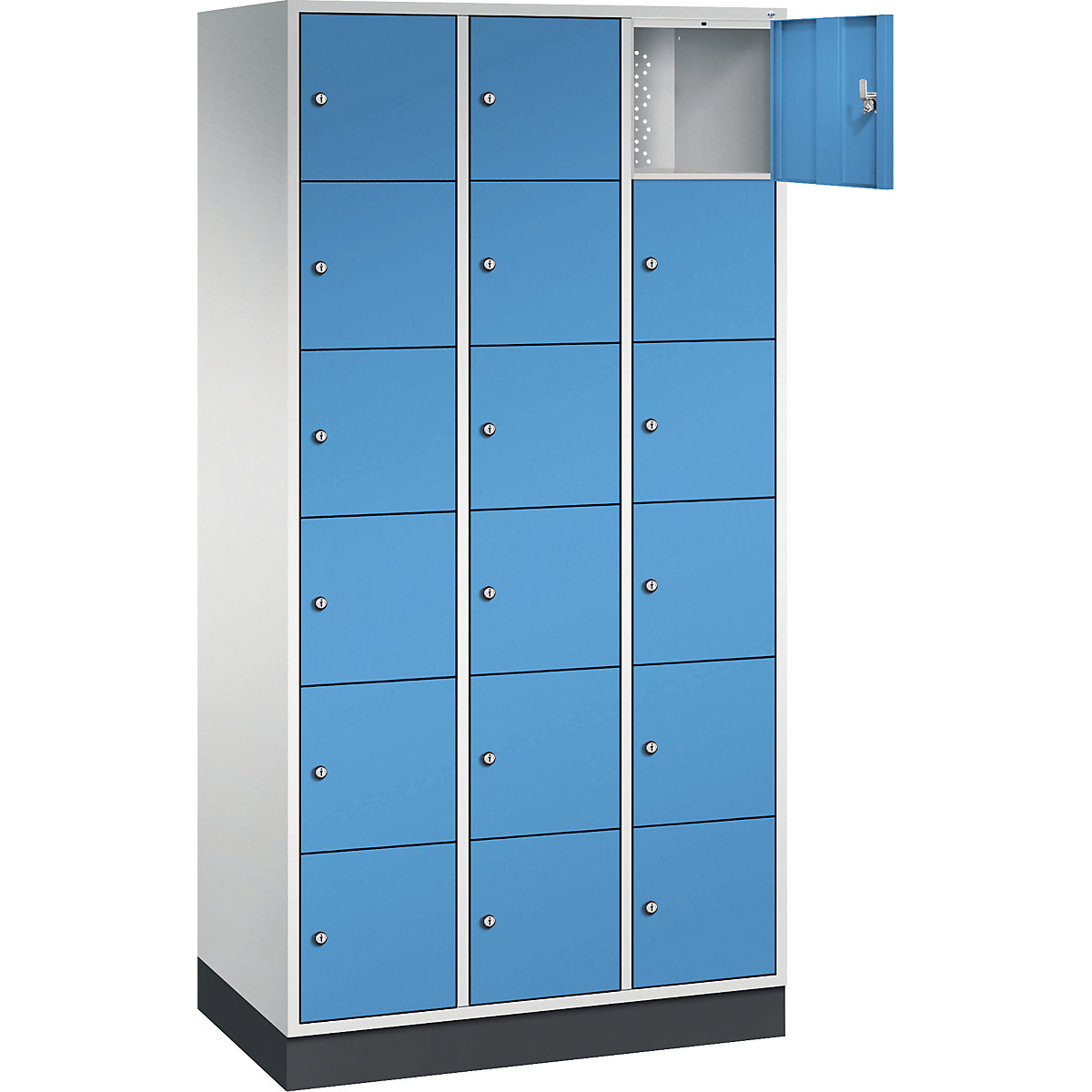 INTRO steel compartment locker, compartment height 285 mm – C+P (Product illustration 2)-1