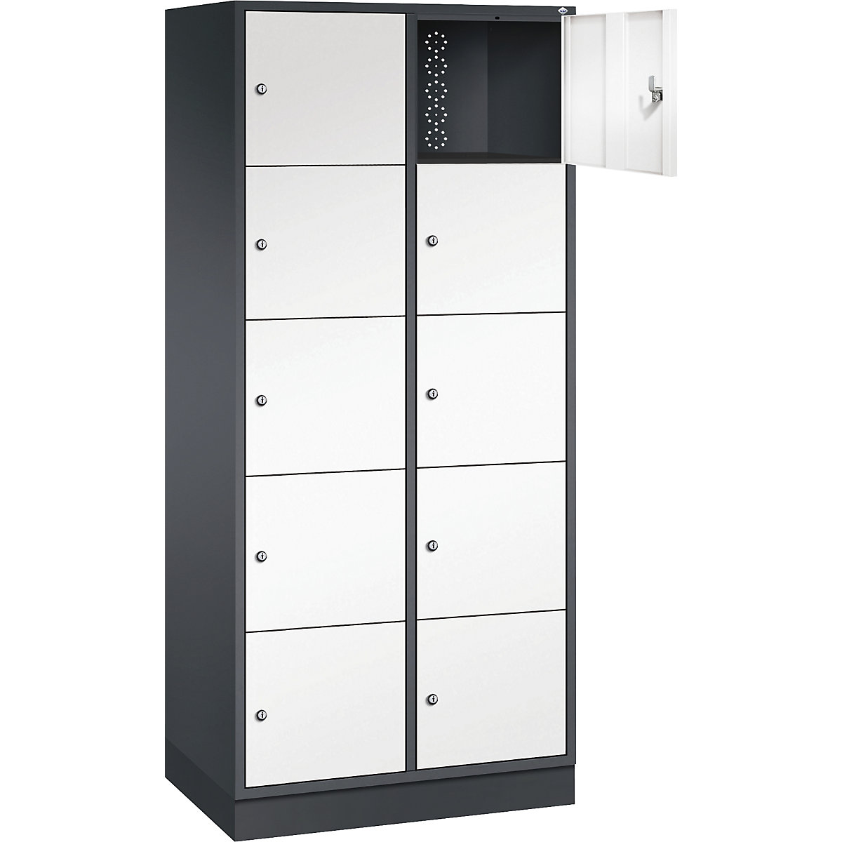 INTRO steel compartment locker, compartment height 345 mm – C+P (Product illustration 2)-1