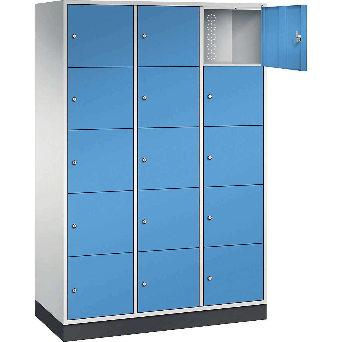 INTRO steel compartment locker, compartment height 345 mm – C+P (Product illustration 23)