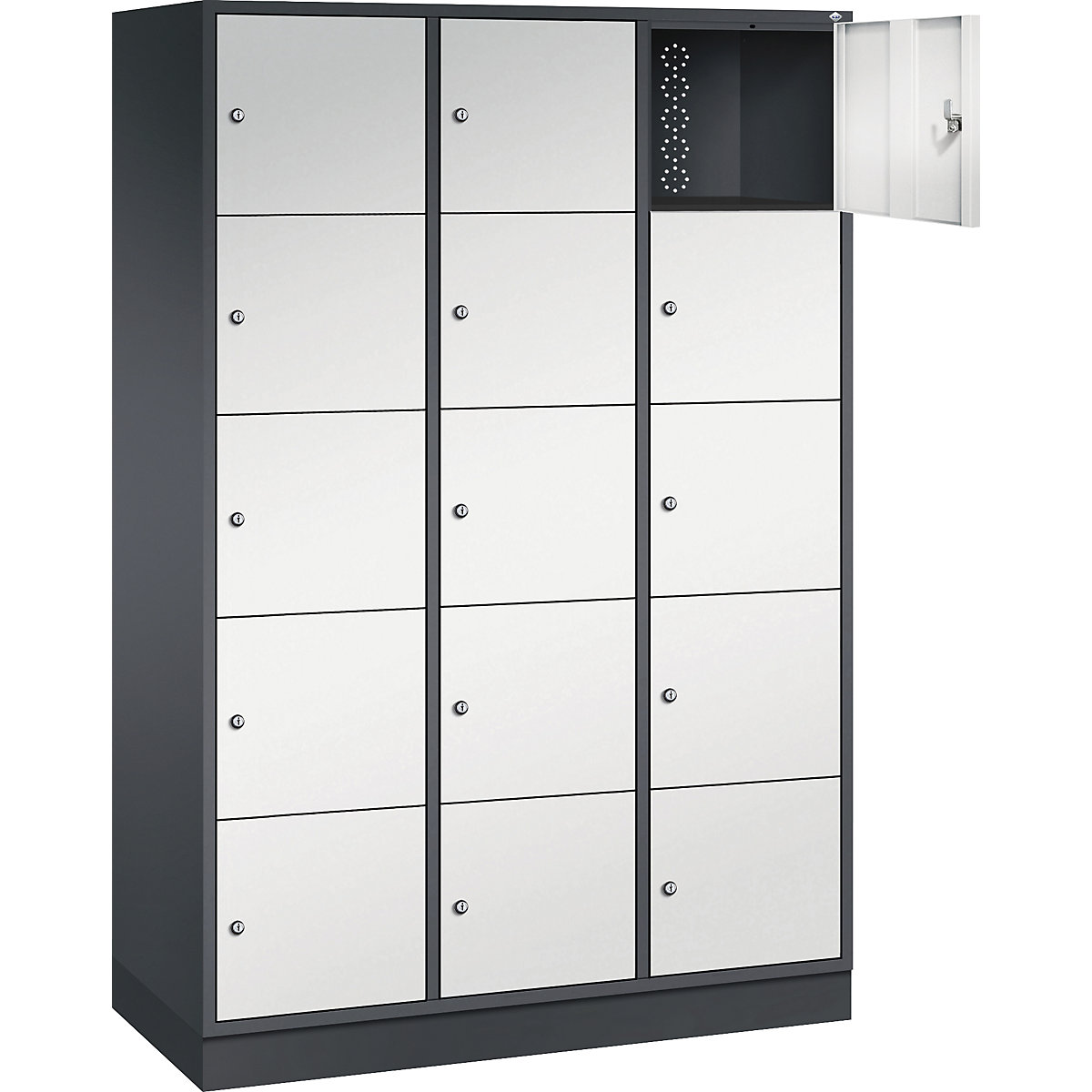 INTRO steel compartment locker, compartment height 345 mm – C+P (Product illustration 25)