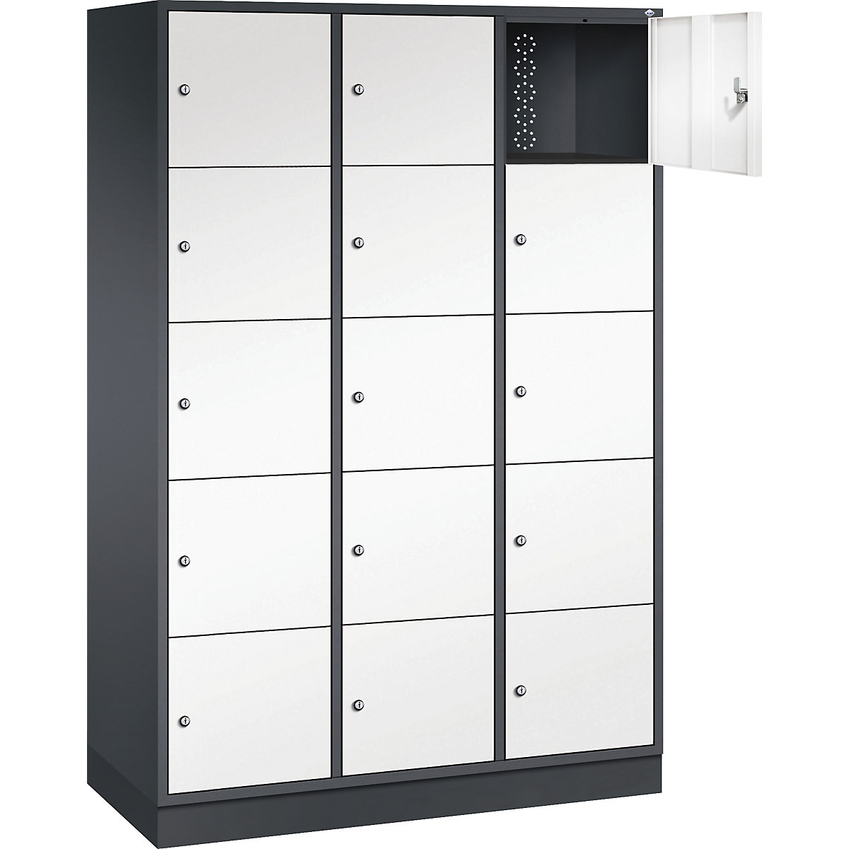 INTRO steel compartment locker, compartment height 345 mm – C+P (Product illustration 34)
