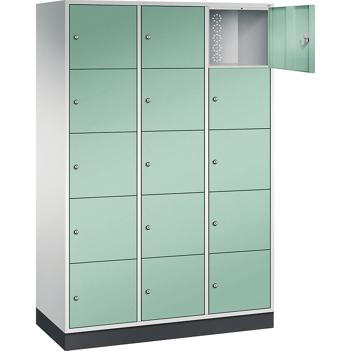 INTRO steel compartment locker, compartment height 345 mm – C+P (Product illustration 29)