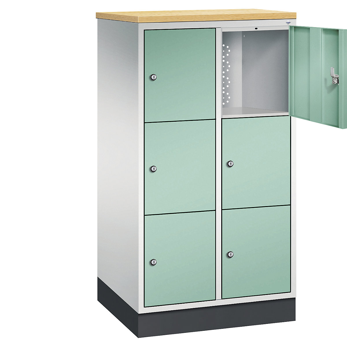 INTRO steel compartment locker, compartment height 345 mm – C+P (Product illustration 20)
