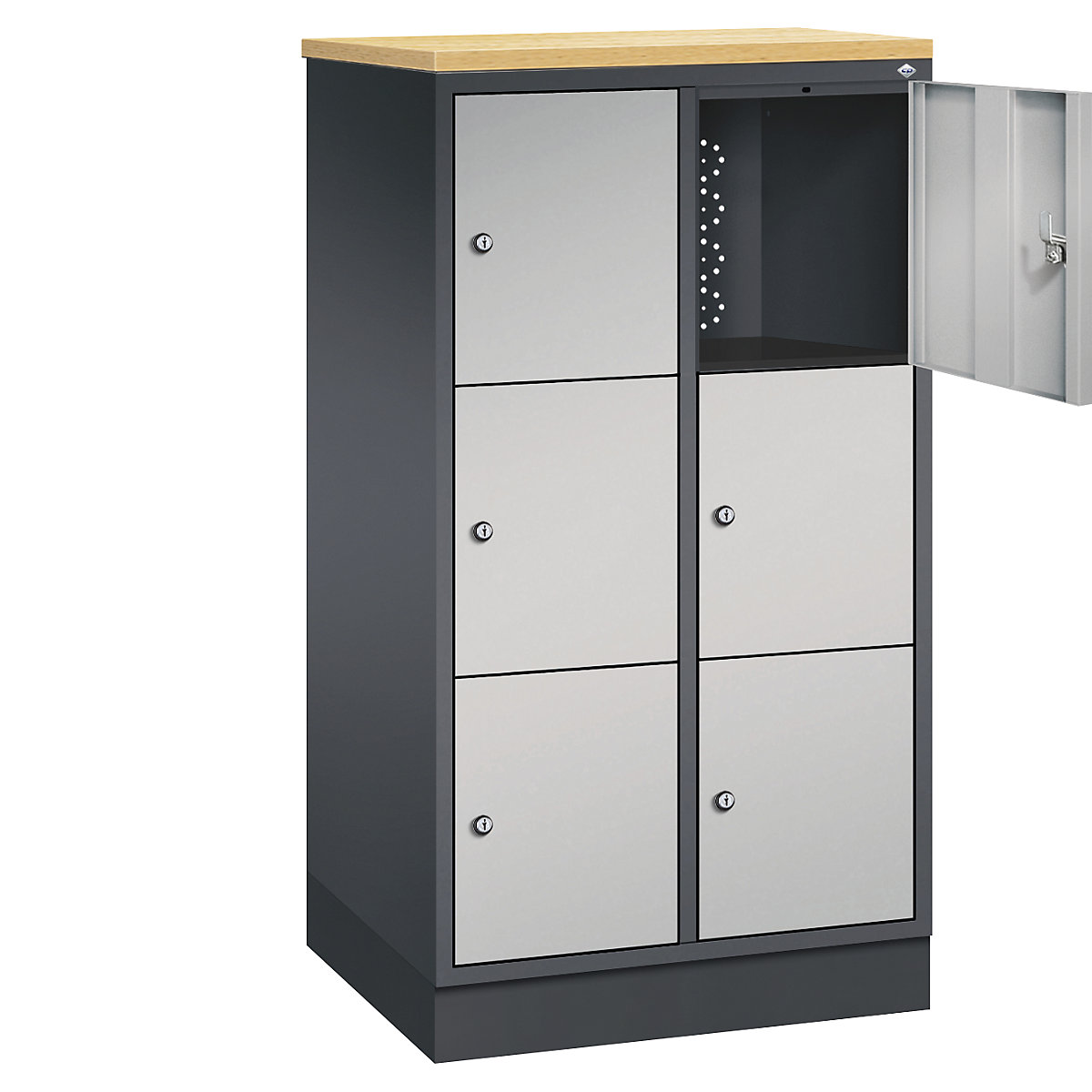 INTRO steel compartment locker, compartment height 345 mm – C+P (Product illustration 28)