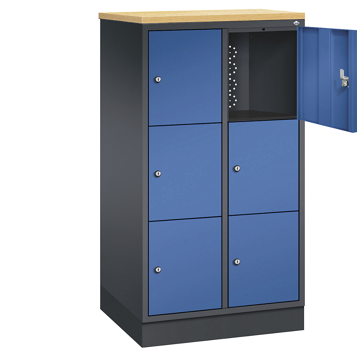 INTRO steel compartment locker, compartment height 345 mm – C+P (Product illustration 21)