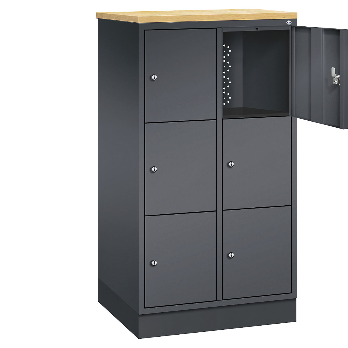 INTRO steel compartment locker, compartment height 345 mm – C+P (Product illustration 25)