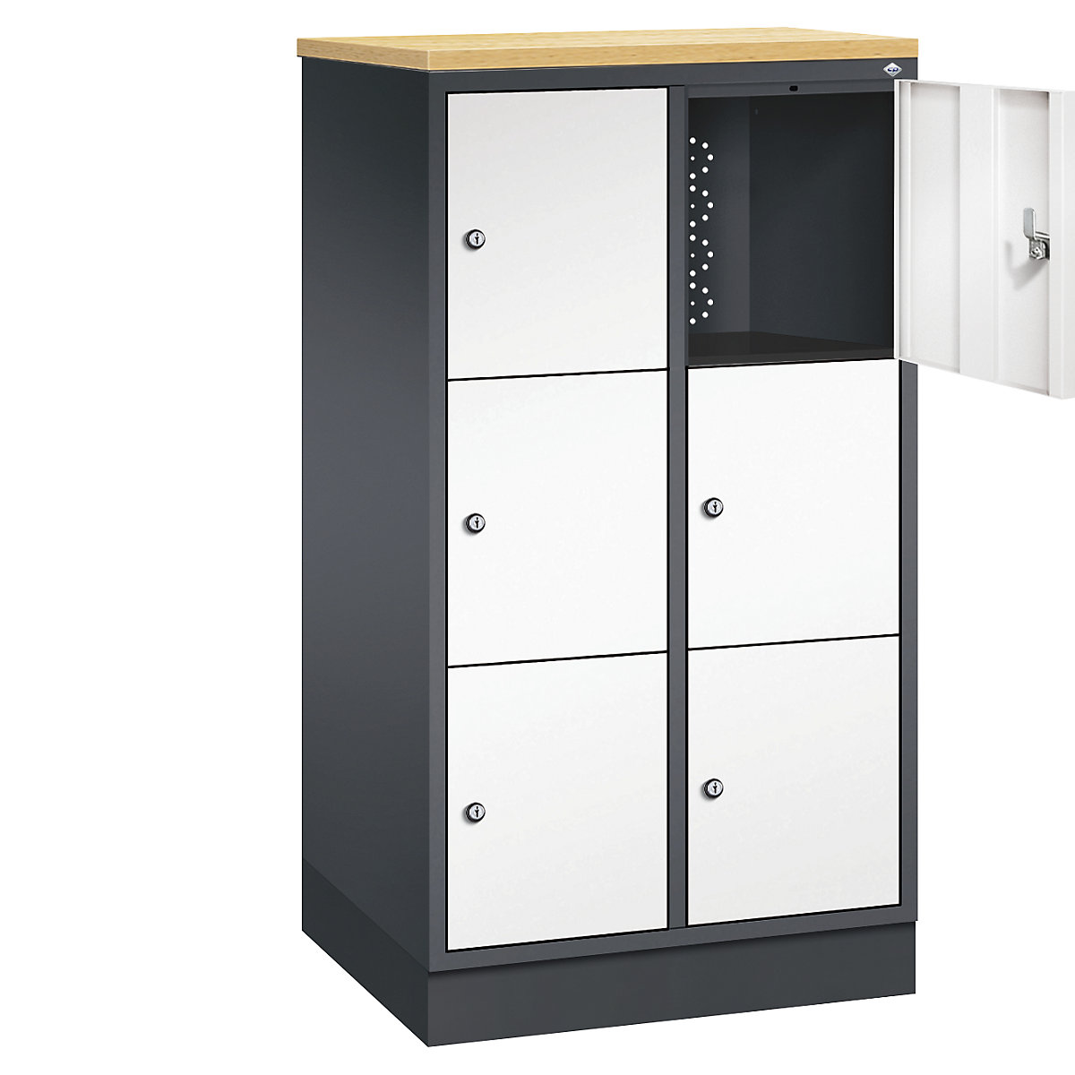 INTRO steel compartment locker, compartment height 345 mm – C+P (Product illustration 32)