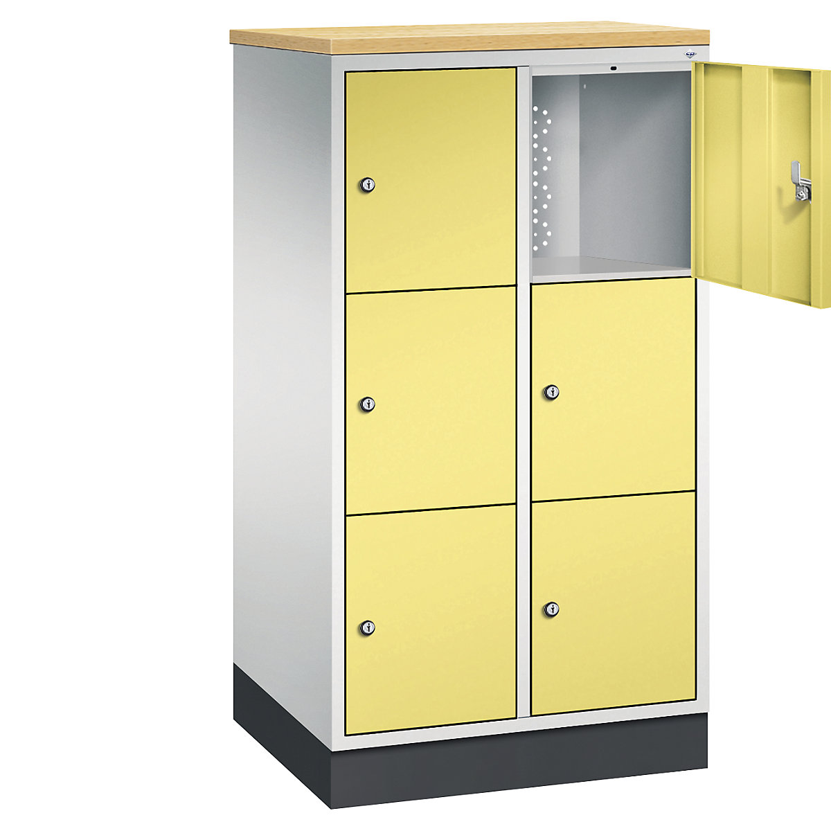 INTRO steel compartment locker, compartment height 345 mm – C+P (Product illustration 23)