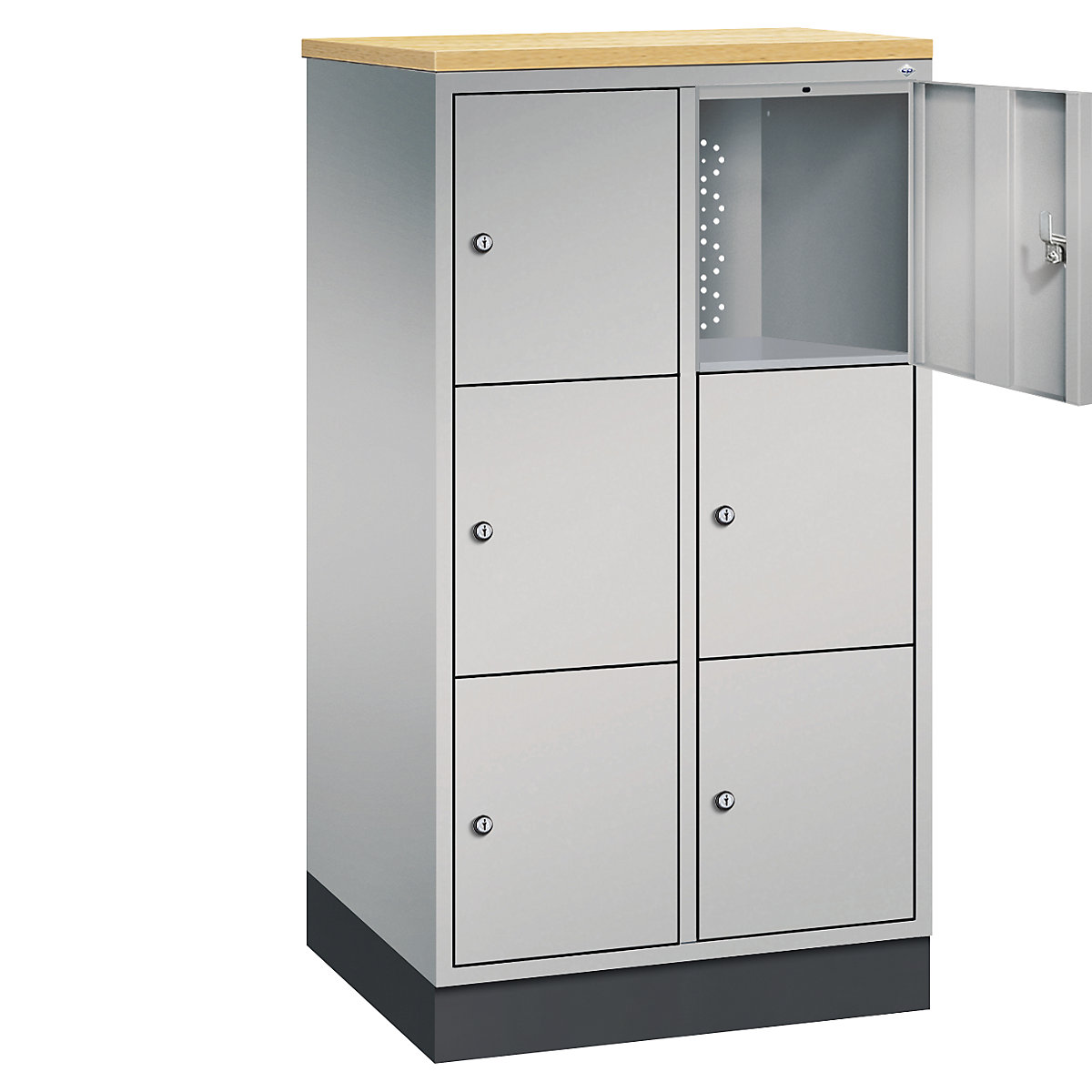 INTRO steel compartment locker, compartment height 345 mm – C+P (Product illustration 31)