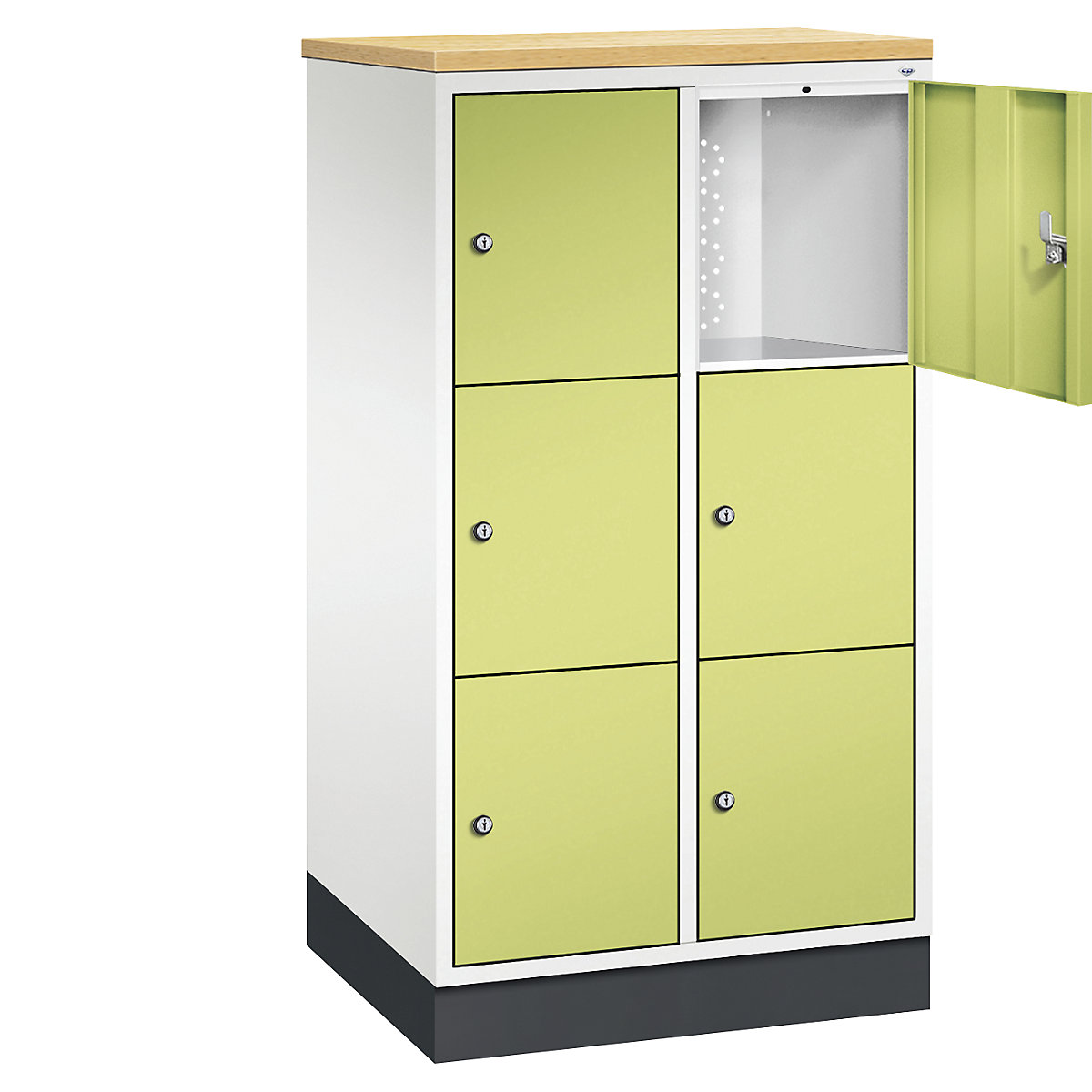 INTRO steel compartment locker, compartment height 345 mm – C+P (Product illustration 36)