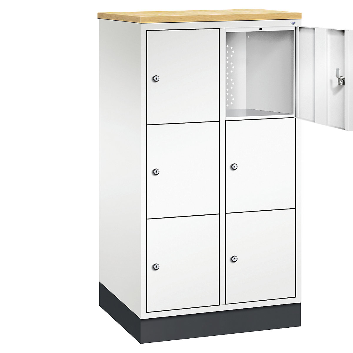INTRO steel compartment locker, compartment height 345 mm – C+P (Product illustration 19)