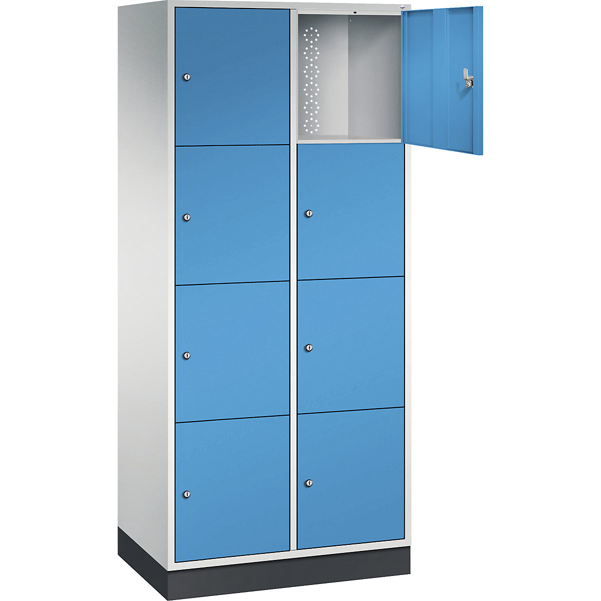 INTRO steel compartment locker, compartment height 435 mm – C+P (Product illustration 2)-1