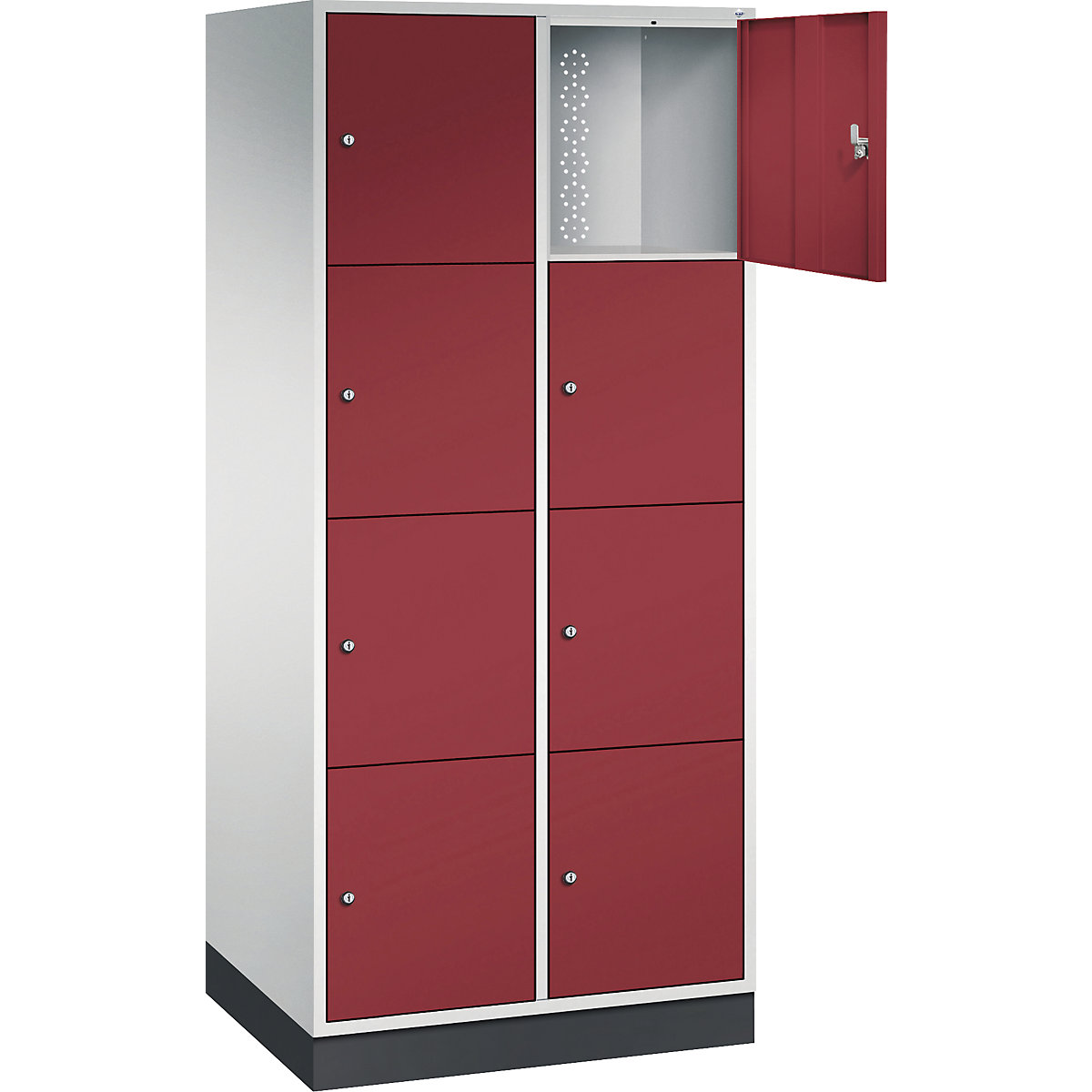 INTRO steel compartment locker, compartment height 435 mm – C+P (Product illustration 20)